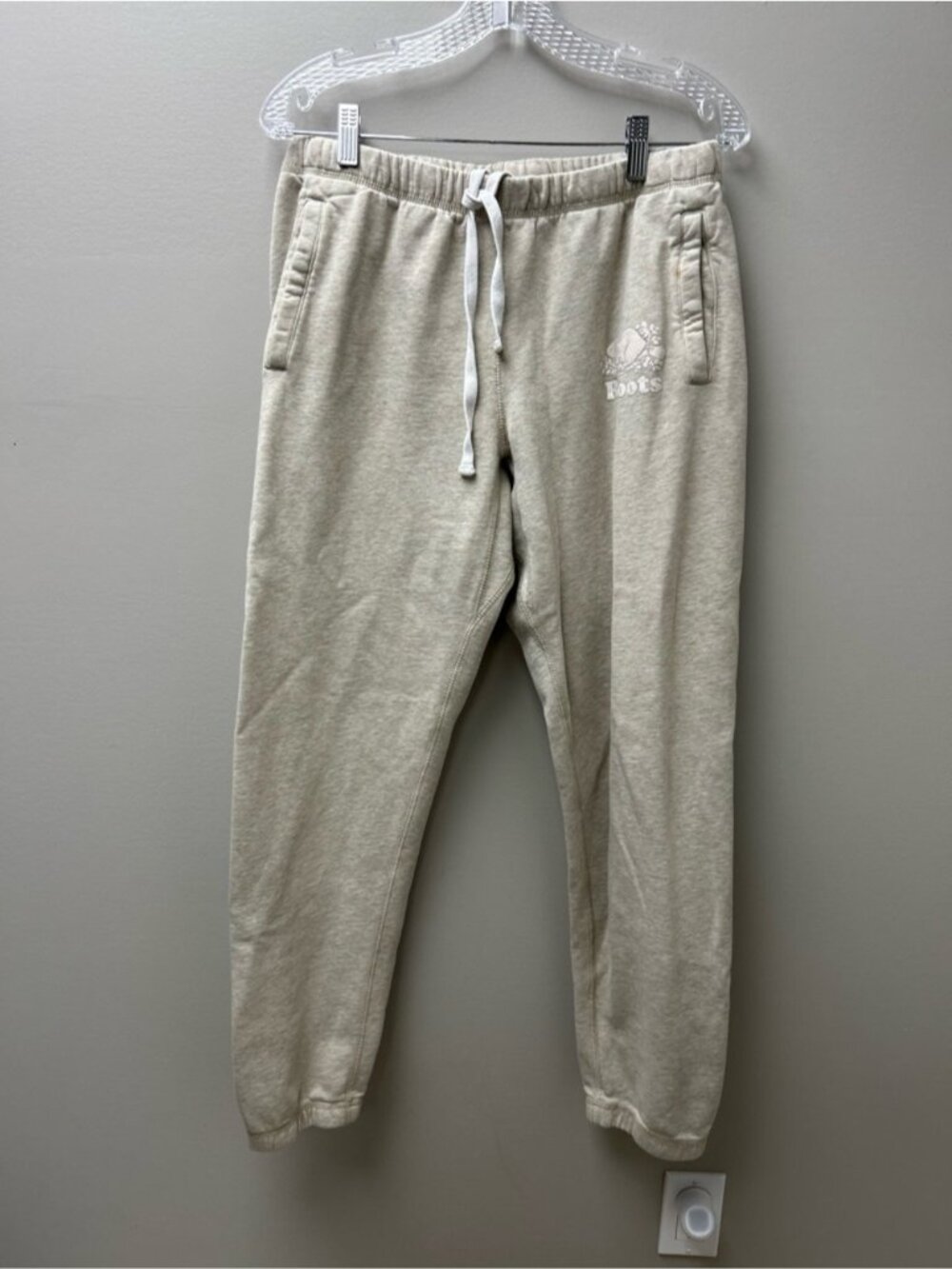 Roots Women’s Oatmeal Heather Power Sweatpants